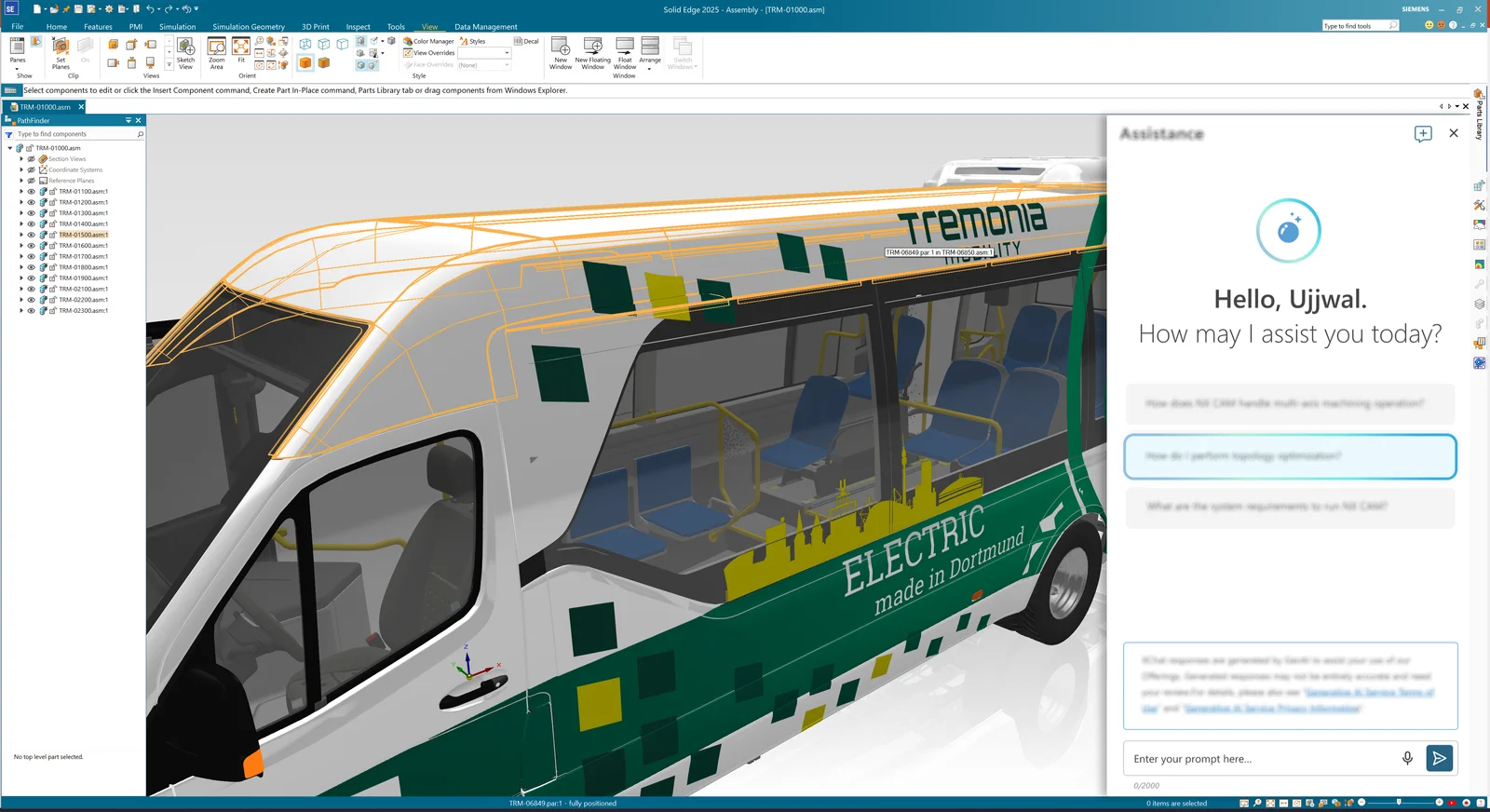Designcenter X Solid Edge Trial